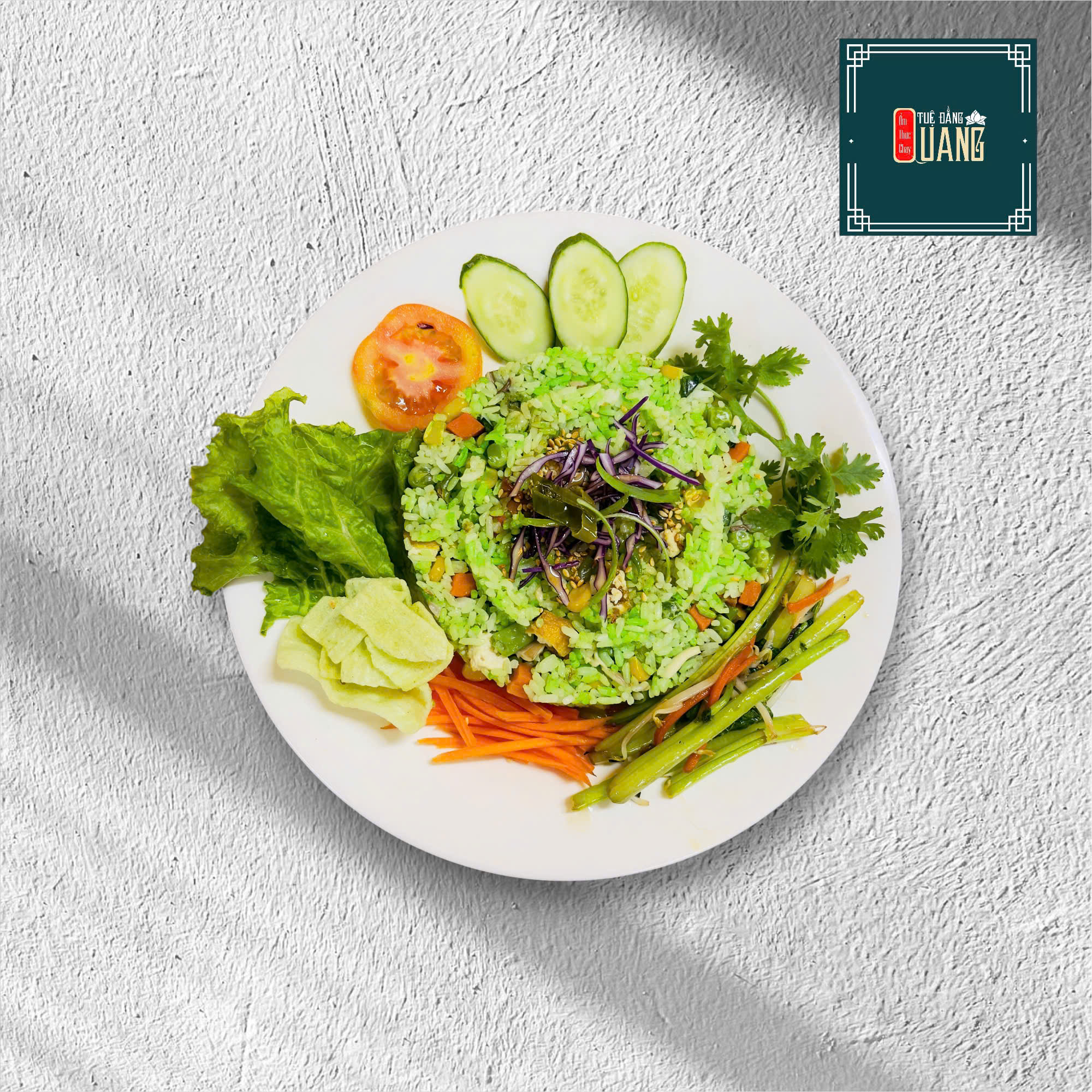 Cơm Chiên Ngọc Bích Đại Nguyện - Chay Tuệ Đăng Quang
