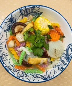 Súp Nui Rau Củ Thuần Chay